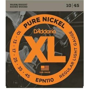 D'Addario EPN110 Corzi chitare electrice imagine