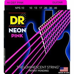 DR Strings NPE-10 Neon Corzi chitare electrice imagine