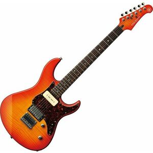 Yamaha Pacifica 611 HFM Light Amber Burst Chitară electrică imagine