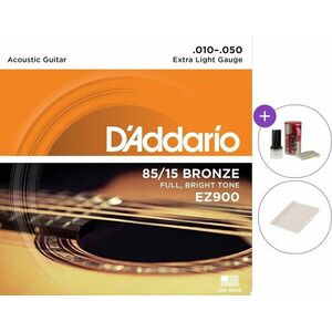 D'Addario EZ900 SET Corzi chitare acustice imagine