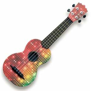 Pasadena WU-21G2-BK Multicolor Ukulele soprano imagine