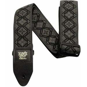 Ernie Ball Classic Jacquard Curea de chitară Regal Black imagine