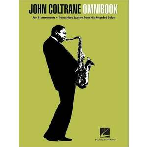 John Coltrane Omnibook Clarinet, Saxophone, etc Note imagine