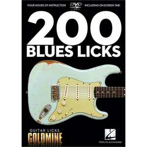 Hal Leonard 200 Blues Licks Guitar Note imagine