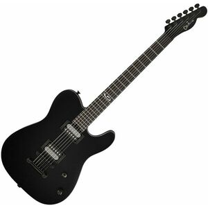 Charvel Joe Duplantier Signature Model Ebony F-board Negru satinat Chitară electrică imagine