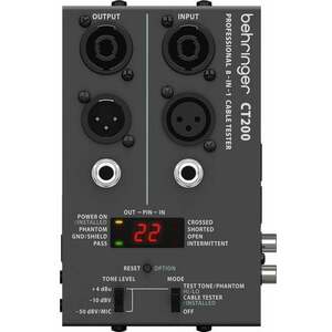 Behringer CT200 Analizator de cabluri imagine