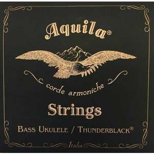 Aquila 140U Thunderblack Corzi pentru ukulele bas imagine