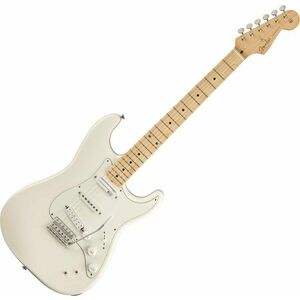 Fender Ed O'Brien Stratocaster MN Olympic White Chitară electrică imagine