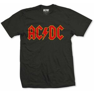 AC/DC Tricou Logo Unisex Black XL imagine