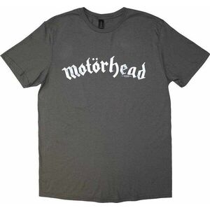 Motörhead Tricou Distressed Logo Unisex Gri cărbune M imagine