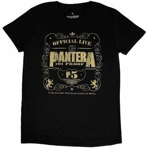 Pantera Tricou 101 Proof Unisex Black L imagine