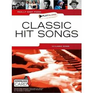 Music Sales Really Easy Piano Playalong: Classic Hit Songs Note imagine