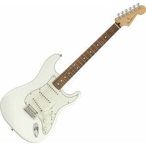 Fender Player Series Stratocaster PF Polar White Chitară electrică imagine