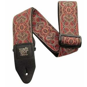 Ernie Ball Classic Jacquard Curea de chitară Crimson Paisley imagine