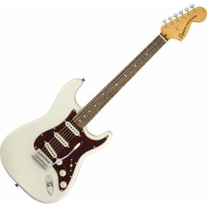 Fender Squier Classic Vibe '70s Stratocaster IL Olympic White Chitară electrică imagine