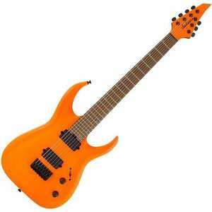 Jackson Pro Series Misha Mansoor Juggernaut HT7 Portocaliu Neon Chitară electrică imagine