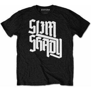 Eminem Tricou Shady Slant Unisex Black M imagine