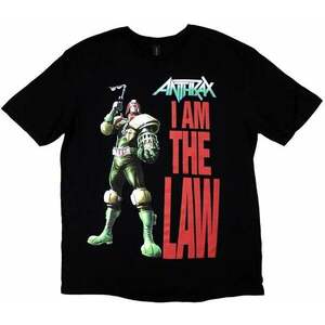 Anthrax Tricou I am the Law Unisex Black L imagine