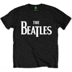 The Beatles Tricou Drop T Unisex Black L imagine