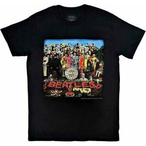 The Beatles Tricou Vintage Sgt Pepper Unisex Black L imagine