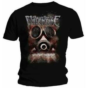 Bullet For My Valentine Tricou Temper Temper Gas Mask Unisex Black XL imagine