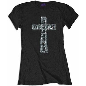 Black Sabbath Tricou Cross Womens Black 2XL imagine