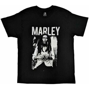 Bob Marley Tricou Black & White Unisex Black M imagine