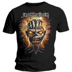 Iron Maiden Tricou Eddie Exploding Head Unisex Black XL imagine