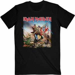 Iron Maiden Tricou Trooper Unisex Black XL imagine