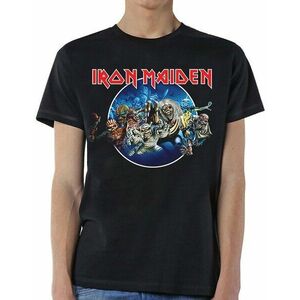 Iron Maiden Tricou Wasted Years Circle Unisex Black L imagine