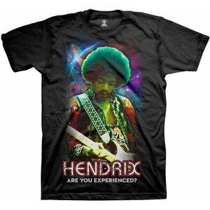 Jimi Hendrix Tricou Cosmic Unisex Black L imagine