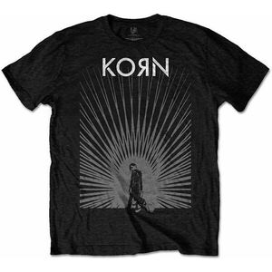 Korn Tricou Radiate Glow Unisex Black L imagine