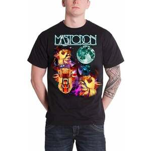 Mastodon Tricou Interstellar Hunter Unisex Black M imagine