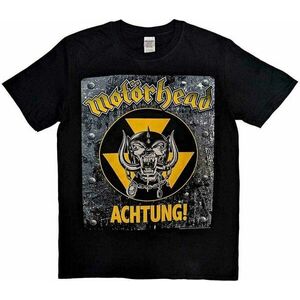 Motörhead Tricou Achtung! Unisex Black XL imagine