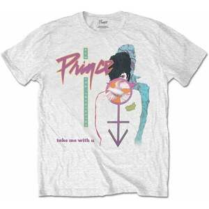 Prince Tricou Take Me With U Unisex White S imagine