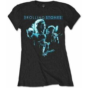 The Rolling Stones Tricou Band Glow Womens Black 2XL imagine