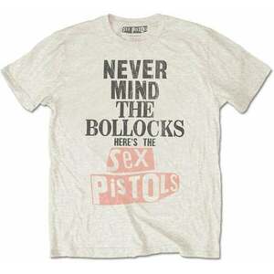 Sex Pistols Tricou Bollocks Distressed Unisex Natural M imagine