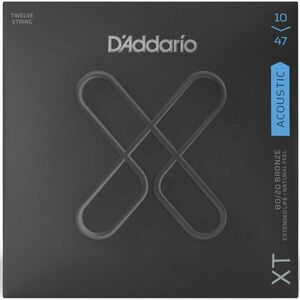 D'Addario XTABR1047-12 Set de corzi pentru chitară acustică imagine