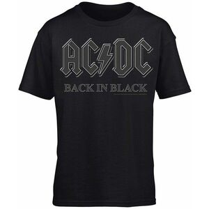 AC/DC Tricou Back In Black Black M imagine