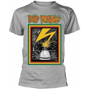 Bad Brains Tricou Logo Gri M imagine