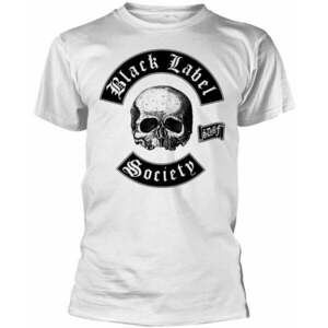 Black Label Society Tricou Skull Logo White M imagine