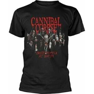 Cannibal Corpse Tricou Butchered At Birth 2015 Black M imagine