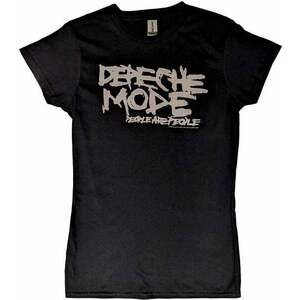 Depeche Mode Tricou People Are People Womens Black XL imagine