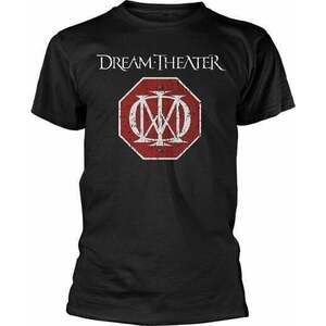 Dream Theater Tricou Red Logo Black M imagine