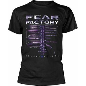 Fear Factory Tricou Demanufacture Black M imagine