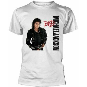 Michael Jackson Tricou Bad White L imagine