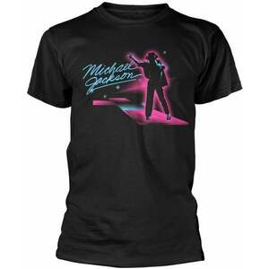 Michael Jackson Tricou Neon Black 2XL imagine