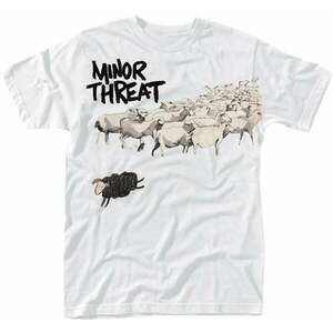 Minor Threat Tricou Out Of Step White M imagine