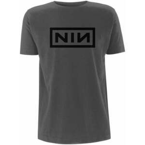 Nine Inch Nails Tricou Classic Logo Gri S imagine