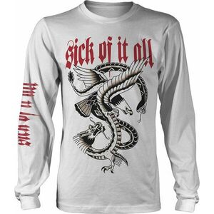 Sick Of It All Tricou Eagle White 2XL imagine